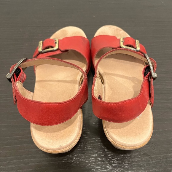 Dansko Women's Trinity Sandal Cayenne Red Comfort Size EU 38/ US 7.5-8 - Picture 8 of 12